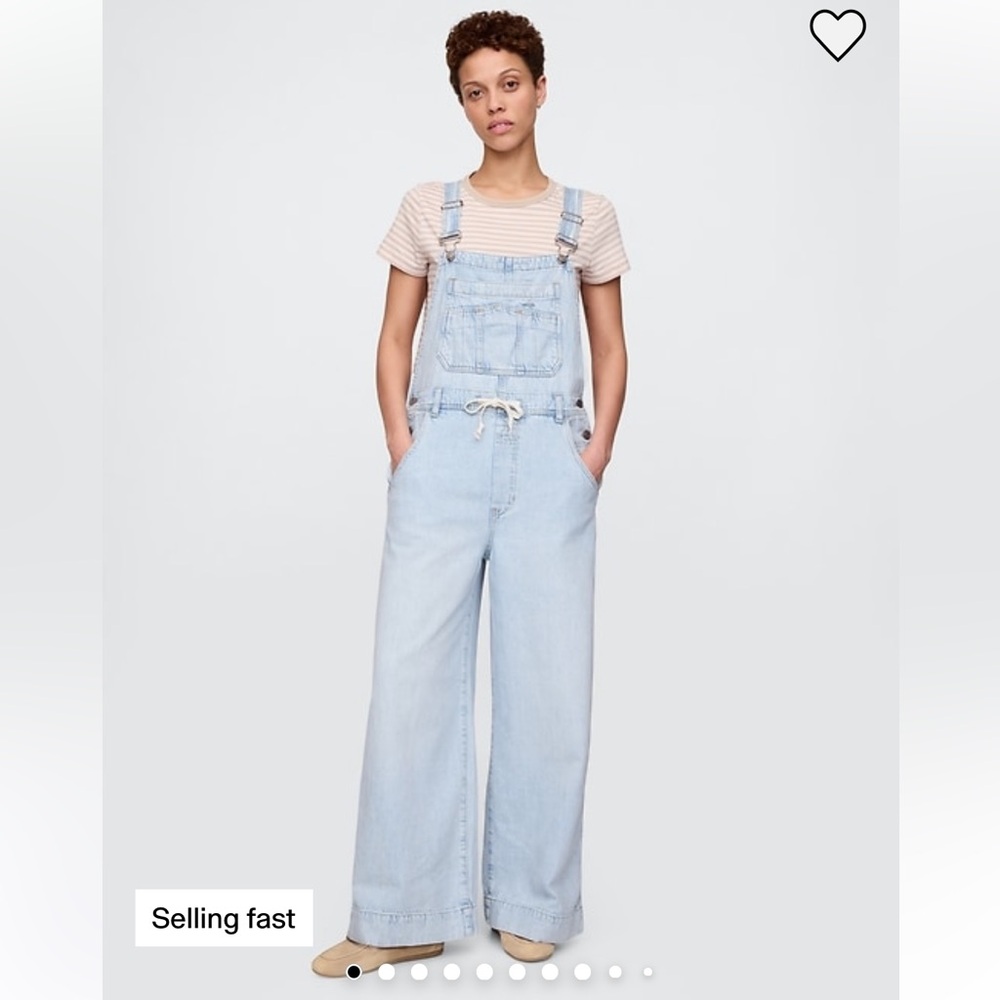 GAP Denim Baggy Overalls